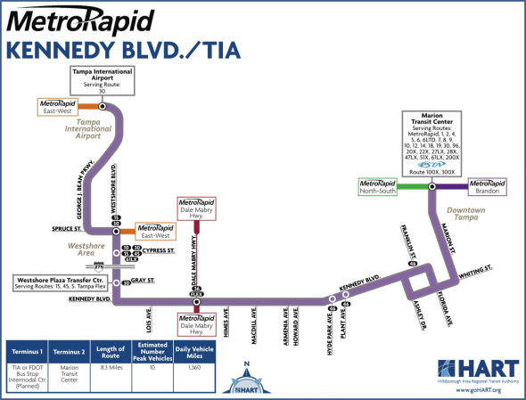 MetroRapid Kennedy Blvd-TIA
