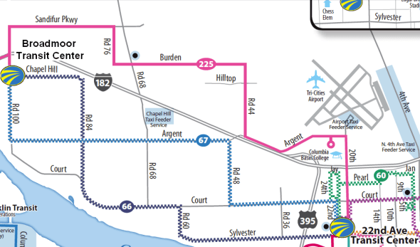 New Routes in West Pasco